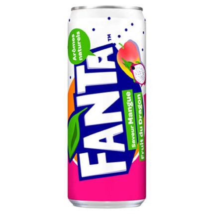 Fanta Mangue Fruit du dragon 24x33 cl