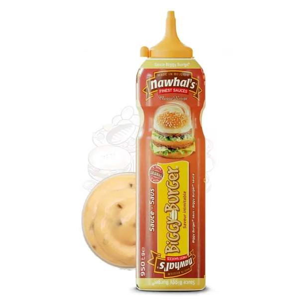 Biggy-Burger Sauce Biggy Burg Nawhal's 950 ml - sauce burger professionnelle