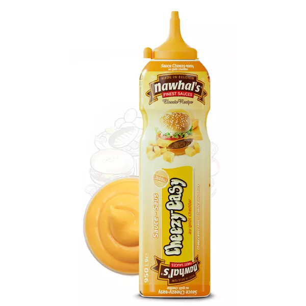 Cheezy-Easy Sauce Cheezy Easy Nawhal's 950g - sauce fromage professionnelle