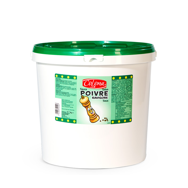 S10-POIVRE-RAVIGORE-2 SAUCE POIVRE COLONA 10L – Image 1