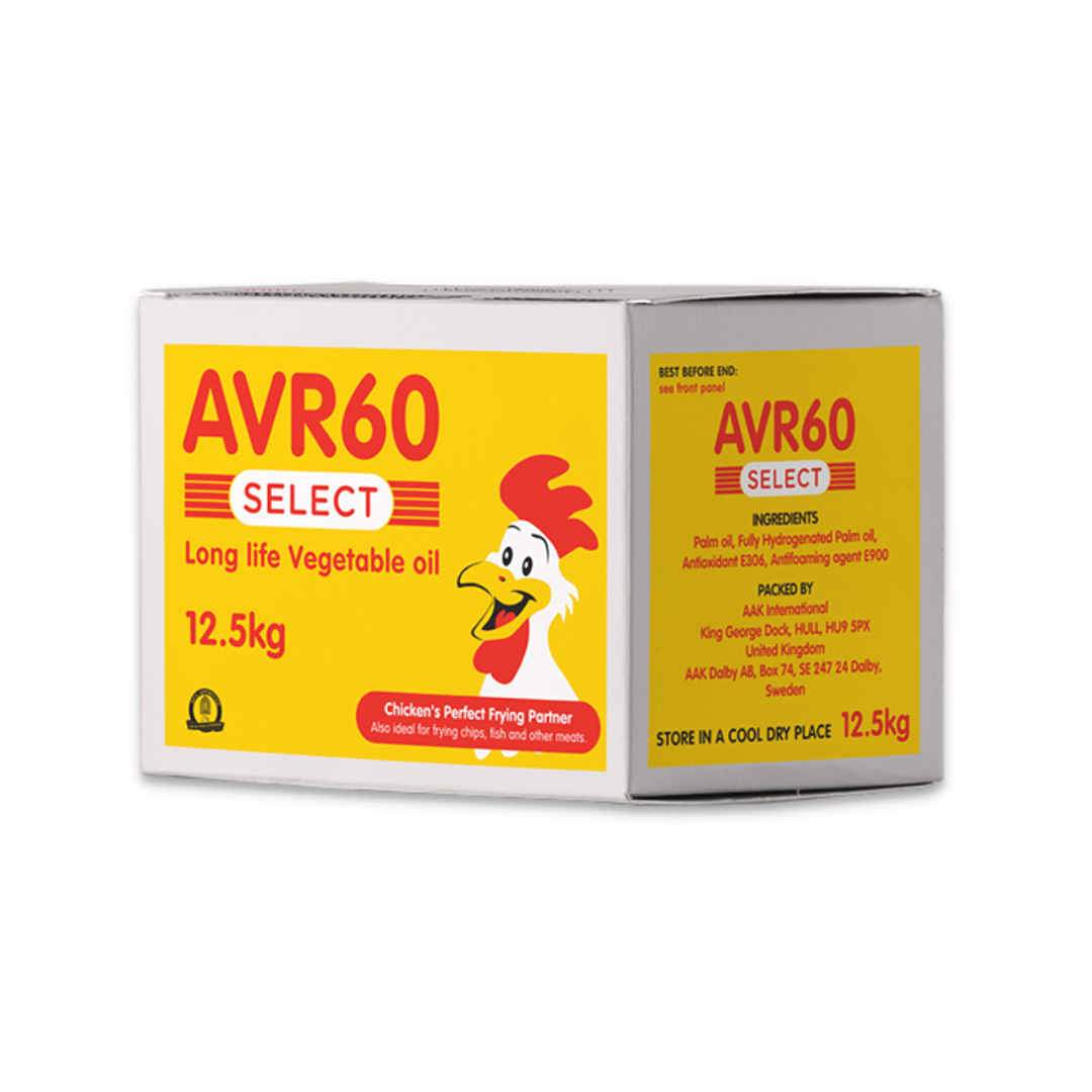 AVR60-SELECT Huile de friture AVR60 Select 12,5 Kg - longue durée halal