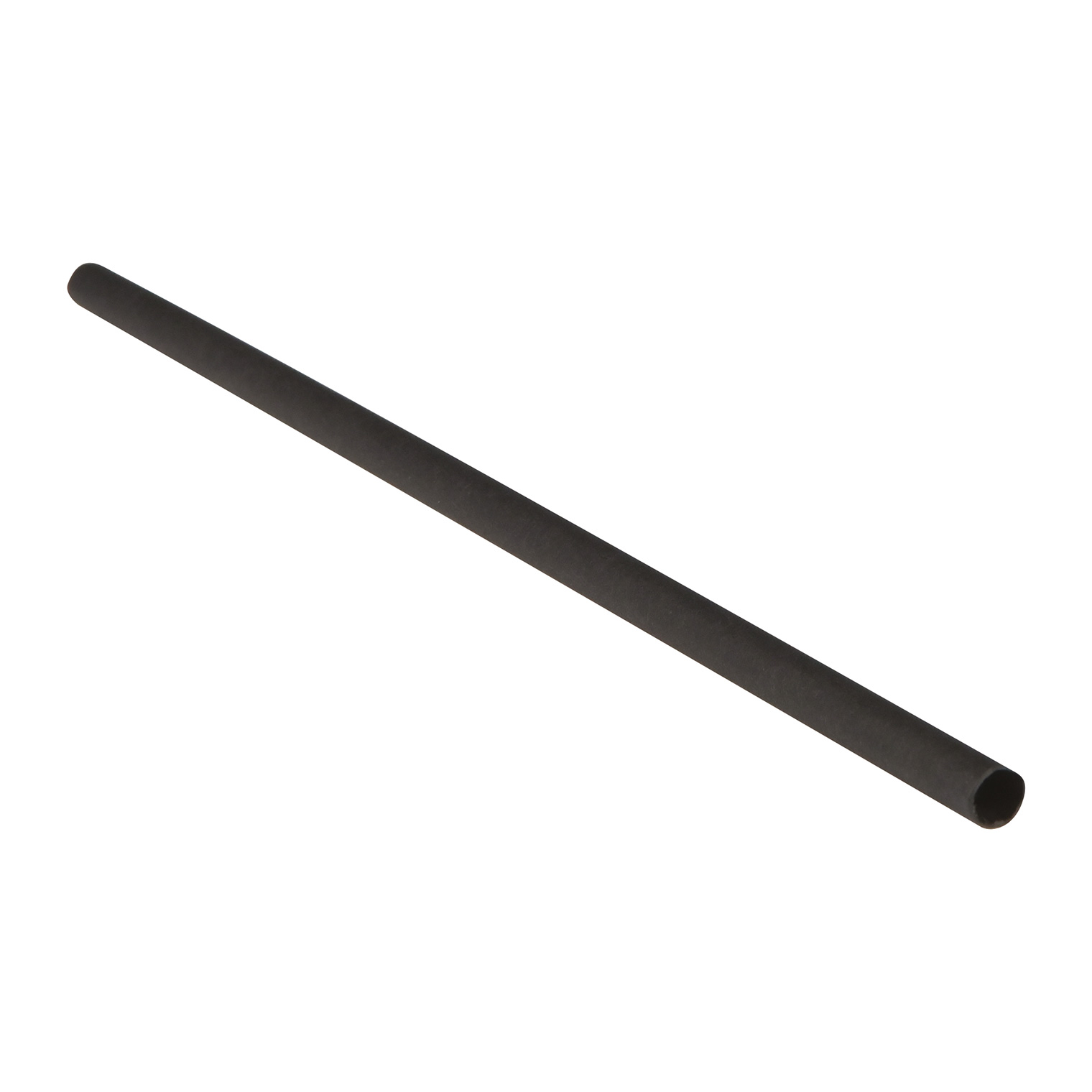 PSB-200 Paille papier noire 200 x Ø6 mm (carton 28x250)
