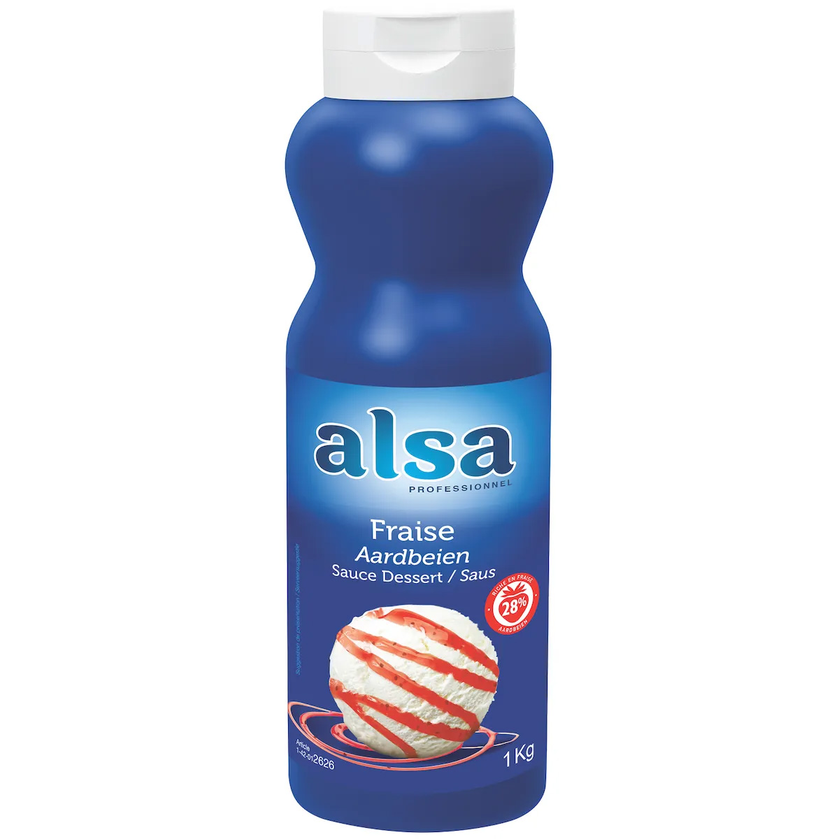 Sauce-fraise-1-Kg-–-Alsa Sauce fraise 1 Kg – Alsa