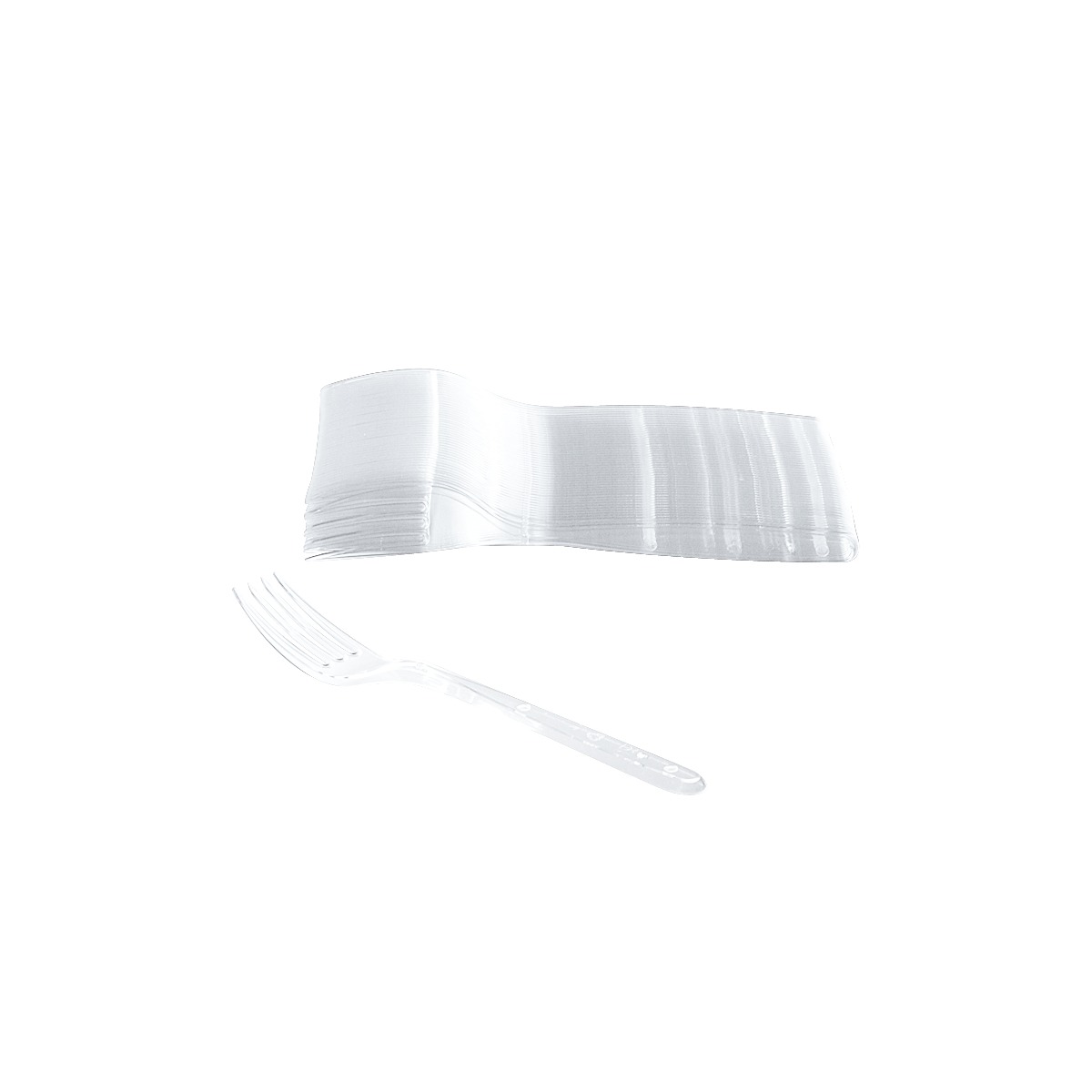 Fourchette cristal 180 - FO 180 RLUX Fourchette cristal réutilisable 180 mm - 1000 pièces