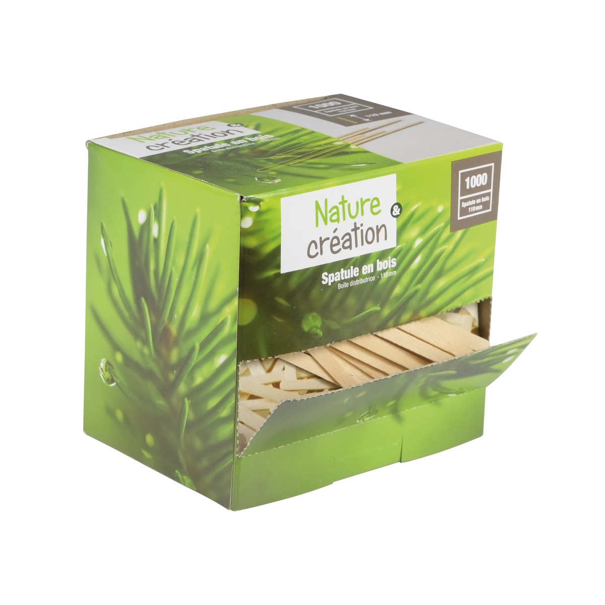Spatule bois 11 Mini Box - SPAT MINI BOX Spatule bois 11 cm Mini Box (carton 10x1000)